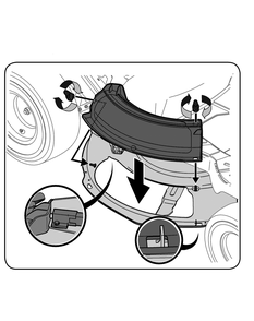 General Assembly Diagram and Parts List for 19A30013OEM (30-Inch)(2015) Cub Cadet Lawn Tractor Accessories